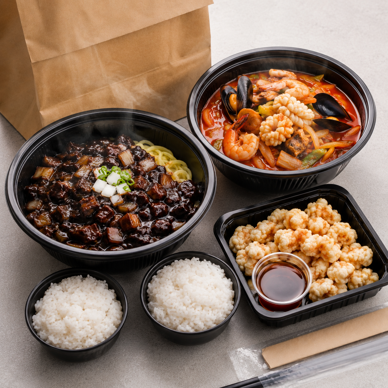 세종 달달커플세트 맛집 짜장나라 대표메뉴 달달커플세트