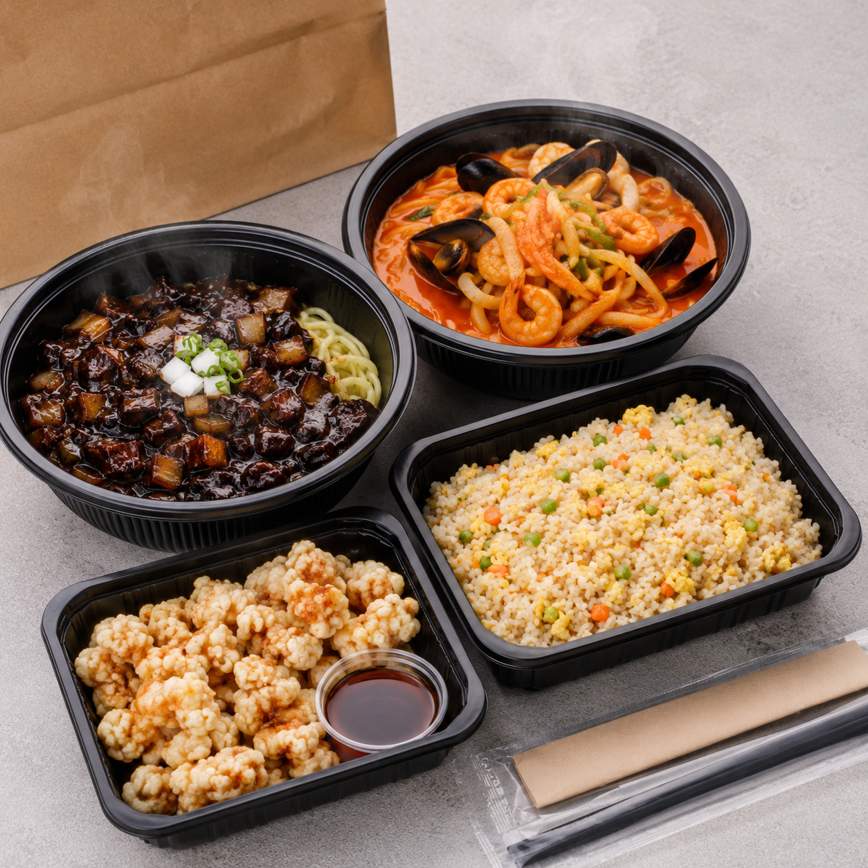 세종 패밀리세트 맛집 짜장나라 대표메뉴 패밀리세트